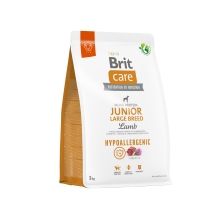 Сухой корм Brit Care Dog Hypoallergenic Junior Large Breed для молодых собак больших пород, гипоаллергенный с ягненком, 3 кг Сухой корм Brit Care Dog Hypoallergenic Junior Large Breed для молодых собак больших пород, гипоаллергенный с ягненком, 3 кг
