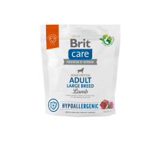 Сухой корм Brit Care Dog Hypoallergenic Adult Large Breed для собак больших пород, гипоаллергенный с ягненком, 1 кг Сухой корм Brit Care Dog Hypoallergenic Adult Large Breed для собак больших пород, гипоаллергенный с ягненком, 1 кг