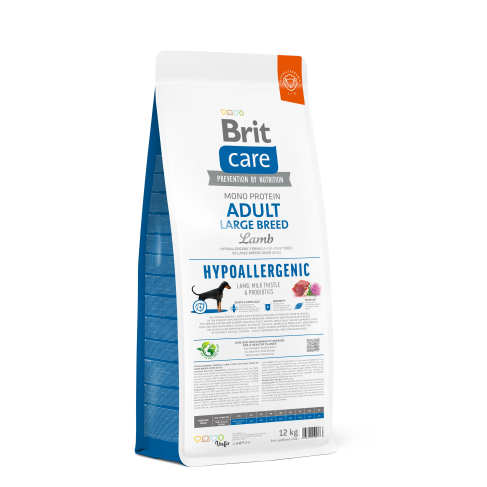 Сухой корм Brit Care Dog Hypoallergenic Adult Large Breed для собак больших пород, гипоаллергенный с ягненком, 12 кг - фото 3