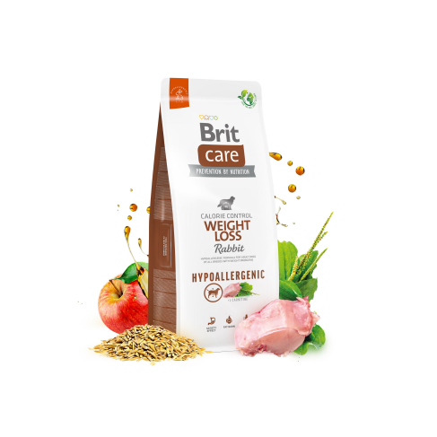 Сухой корм Brit Care Dog Hypoallergenic Weight Loss для собак с лишним весом, гипоаллергенный с кроликом, 1 кг - фото 4