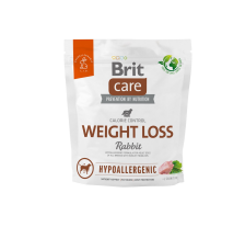Сухой корм Brit Care Dog Hypoallergenic Weight Loss для собак с лишним весом, гипоаллергенный с кроликом, 1 кг Сухой корм Brit Care Dog Hypoallergenic Weight Loss для собак с лишним весом, гипоаллергенный с кроликом, 1 кг