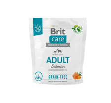 Сухой корм Brit Care Dog Grain-free Adult для собак малых и средних пород, беззерновой с лососем, 1 кг Сухой корм Brit Care Dog Grain-free Adult для собак малых и средних пород, беззерновой с лососем, 1 кг