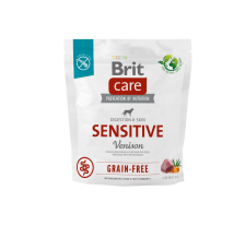 Сухой корм Brit Care Dog Grain-free Sensitive для собак с чувствительным пищеварением, беззерновой с олениной, 1 кг Сухой корм Brit Care Dog Grain-free Sensitive для собак с чувствительным пищеварением, беззерновой с олениной, 1 кг