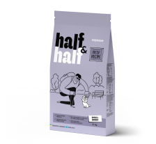 Сухой корм Half&Half для взрослых собак маленьких пород, с говядиной, 12 кг Сухой корм Half&Half для взрослых собак маленьких пород, с говядиной, 12 кг