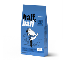 Сухой корм Half&Half для взрослых собак больших пород, с говядиной, 12 кг Сухой корм Half&Half для взрослых собак больших пород, с говядиной, 12 кг