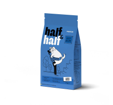 Сухой корм Half&Half для взрослых собак больших пород, с говядиной, 2 кг Сухой корм Half&Half для взрослых собак больших пород, с говядиной, 2 кг