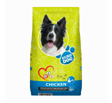 Корм сухой EuroDog Chicken для собак с курицей 3 кг