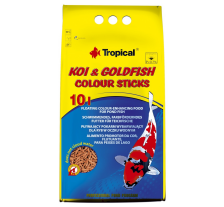 Сухой корм Tropical Koi & Goldfish Colour Sticks для прудовых рыб, 800 г (палочки) Сухой корм Tropical Koi & Goldfish Colour Sticks для прудовых рыб, 800 г (палочки)