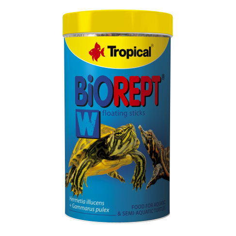 Сухой корм Tropical Biorept W для водоплавающих черепах, 75 г (гранулы) - фото 1
