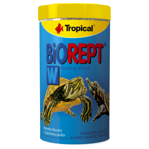 Сухой корм Tropical Biorept W для водоплавающих черепах, 150 г (гранулы) - фото 1