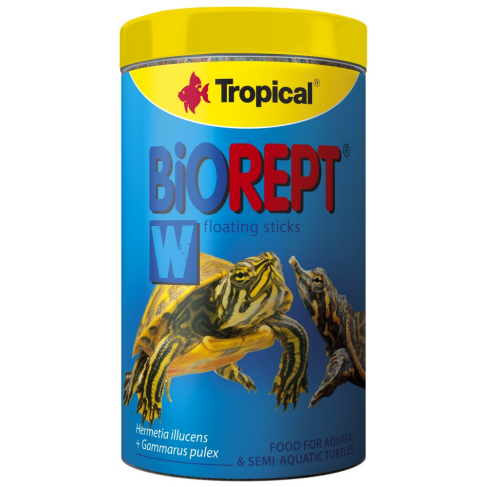 Сухой корм Tropical Biorept W для водоплавающих черепах, 300 г (гранулы) - фото 1