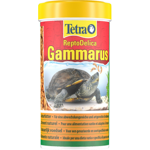 Корм Tetra ReptoDelica Gammarus для водных черепах 1 л - фото 1