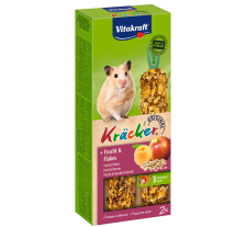 Крекер Vitakraft для хомяков, с фруктами, 2 шт