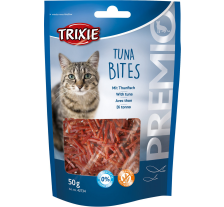 Лакомство Trixie Premio Tuna Bites для кошек кусочки с тунцем и курицей 50 г Лакомство Trixie Premio Tuna Bites для кошек кусочки с тунцем и курицей 50 г