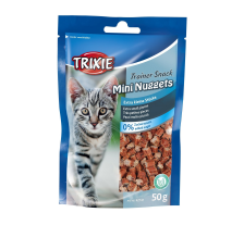 Лакомство Trixie Premio Trainer Snack Mini Fish Nuggets для кошек с тунцем и курицей 50 г Лакомство Trixie Premio Trainer Snack Mini Fish Nuggets для кошек с тунцем и курицей 50 г