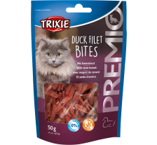 Лакомство Trixie Premio Duck Filet Bites для кошек сушеное филе утки 50 г Лакомство Trixie Premio Duck Filet Bites для кошек сушеное филе утки 50 г