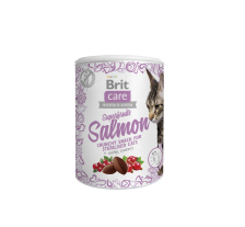 Лакомства для кошек Brit Care Cat Snack Superfruits Salmon, лосось, 100 г Лакомства для кошек Brit Care Cat Snack Superfruits Salmon, лосось, 100 г