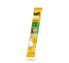 Ласощі для котів Half&Half у формі м'ясних паличок з індичкою, 5 г