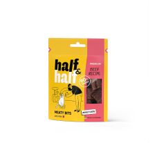 Лакомства для кошек Half&Half в форме мясных кусочков с говядиной, 50 г