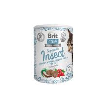 Лакомства для кошек Brit Care Cat Snack Superfruits Insect насекомые, 100 г Лакомства для кошек Brit Care Cat Snack Superfruits Insect насекомые, 100 г