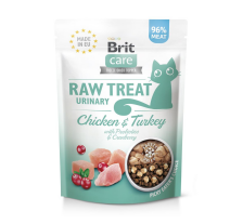 Лакомства для кошек Brit Raw Treat Urinary Freeze-dried с курицей и индейкой, 40 г Лакомства для кошек Brit Raw Treat Urinary Freeze-dried с курицей и индейкой, 40 г