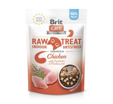 Лакомства для кошек Brit Raw Treat Indoor & Antistress Freeze-dried с курицей, 40 г Лакомства для кошек Brit Raw Treat Indoor & Antistress Freeze-dried с курицей, 40 г