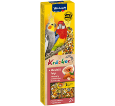 Крекер Vitakraft для крупных австралийских попугаев, фруктовый, 2 шт.
