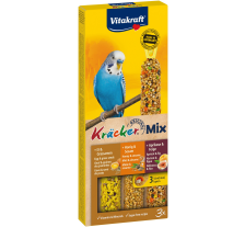 Крекер Vitakraft для декоративных попугаев с медом, фруктами и яйцом, 3 шт