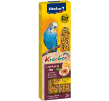 Крекер Vitakraft для декоративных попугаев, с фруктами, 2 шт