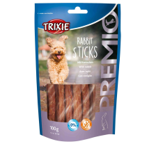 Лакомство Trixie Premio Rabbit Sticks для собак палочки с кроликом 100 г Лакомство Trixie Premio Rabbit Sticks для собак палочки с кроликом 100 г