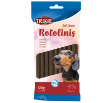 Лакомство Trixie Soft Snack Rotolinis для собак палочки с говядиной 120 г Лакомство Trixie Soft Snack Rotolinis для собак палочки с говядиной 120 г