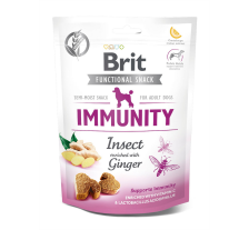 Функциональные лакомства Brit Care Immunity насекомые с имбирем для собак, 150 г Функциональные лакомства Brit Care Immunity насекомые с имбирем для собак, 150 г