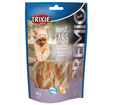 Лакомство Trixie Premio Rabbit Ears для собак ушки кролика и филе курицы 80 г Лакомство Trixie Premio Rabbit Ears для собак ушки кролика и филе курицы 80 г