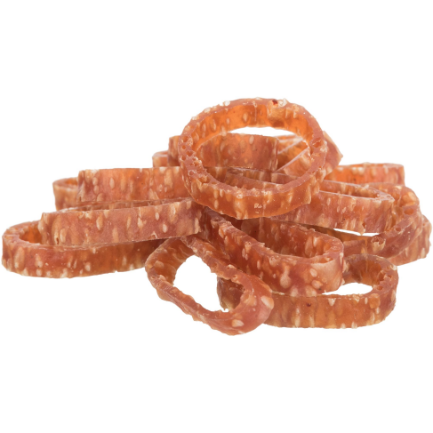Лакомство Trixie Chicken Rings для собак Кольцо жевательное с курицей 100 г - фото 2