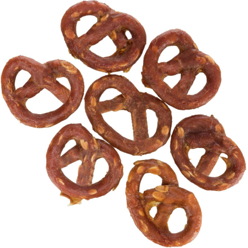 Ласощі Trixie Mini Pretzels для собак крендель з куркою 100 г - фото 4