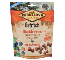 Лакомство Carnilove Dog Crunchy Snack для собак, мясо страуса и ежевика, 200 г Лакомство Carnilove Dog Crunchy Snack для собак, мясо страуса и ежевика, 200 г