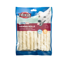 Лакомство Trixie Denta Fun Chewing Rolls для собак Палочка для чистки зубов с уткой 12 см 270 г 15 шт