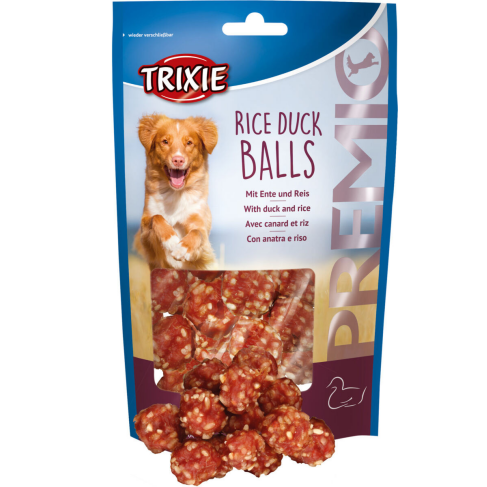 Ласощі Trixie Premio Rice Duck Balls для собак кульки з качкою і рисом 80 г - фото 3 Ласощі Trixie Premio Rice Duck Balls для собак кульки з качкою і рисом 80 г - фото 3