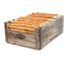 Лакомство Trixie Denta Fun для собак Палочки для чистки зубов с курицей 28 см 80 г 100 шт Лакомство Trixie Denta Fun для собак Палочки для чистки зубов с курицей 28 см 80 г 100 шт