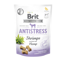 Функциональные лакомства для собак Brit Care Functional Snack Antistress Shrimps с креветками, 150 г Функциональные лакомства для собак Brit Care Functional Snack Antistress Shrimps с креветками, 150 г