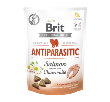 Функциональные лакомства для собак Brit Care Functional Snack Antiparasitic Salmon с лососем, 150 г Функциональные лакомства для собак Brit Care Functional Snack Antiparasitic Salmon с лососем, 150 г