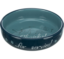 Миска Trixie для кошек коротконосых пород, керамическая, 15 см, 300 мл