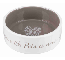 Миска Trixie Pet's Home для собак, керамічна, 16 см, 800 мл (бежева)
