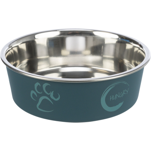 Миска Trixie для собак, з нержавіючої сталі  і пластику 1,4л/21см - фото 2