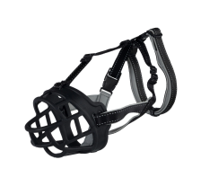 Намордник Trixie Muzzle Flex для собак, силиконовый, M-L 22 см (черный) Намордник Trixie Muzzle Flex для собак, силиконовый, M-L 22 см (черный)