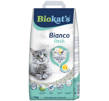 Наполнитель Biokats Bianco Fresh для кошачьего туалета, бентонитовый, 10 кг Наполнитель Biokats Bianco Fresh для кошачьего туалета, бентонитовый, 10 кг
