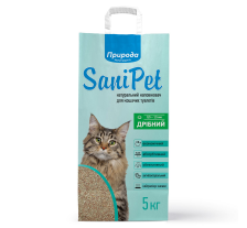 Наполнитель для кошачьего туалета Природа Sani Pet бентонитовый, мелкая гранула, 5 кг Наполнитель для кошачьего туалета Природа Sani Pet бентонитовый, мелкая гранула, 5 кг