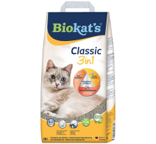 Наполнитель Biokats Classic 3in1 для кошачьего туалета, бентонитовый, 18 л Наполнитель Biokats Classic 3in1 для кошачьего туалета, бентонитовый, 18 л