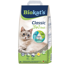 Наполнитель Biokats Classic Fresh 3in1 для кошачьего туалета, бентонитовый, 18 л Наполнитель Biokats Classic Fresh 3in1 для кошачьего туалета, бентонитовый, 18 л