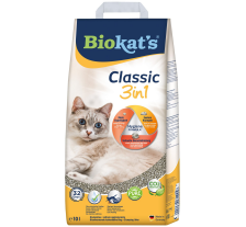 Наполнитель Biokats Classic 3in1 для кошачьего туалета, бентонитовый, 10 л Наполнитель Biokats Classic 3in1 для кошачьего туалета, бентонитовый, 10 л